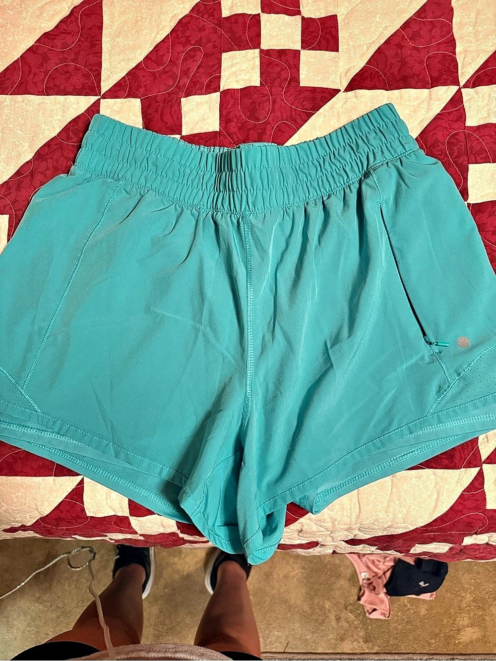 Layer 8 Athletic Shorts in Blue/teal Size Medium